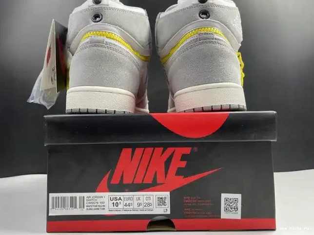 Rep Onekick 1 CW6576-100 Smoke Switch Jordan Light High Air 0425